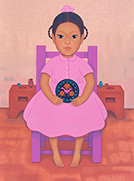 Mexican Children by Gustavo Montoya. Serigraphs